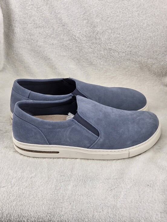 Birkenstock Oswego Elemental Blue Suede Slip On Sneakers EU 43 US 10 main image 11